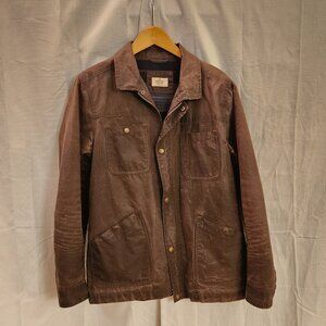Marine Layer waxed canvas jacket - M